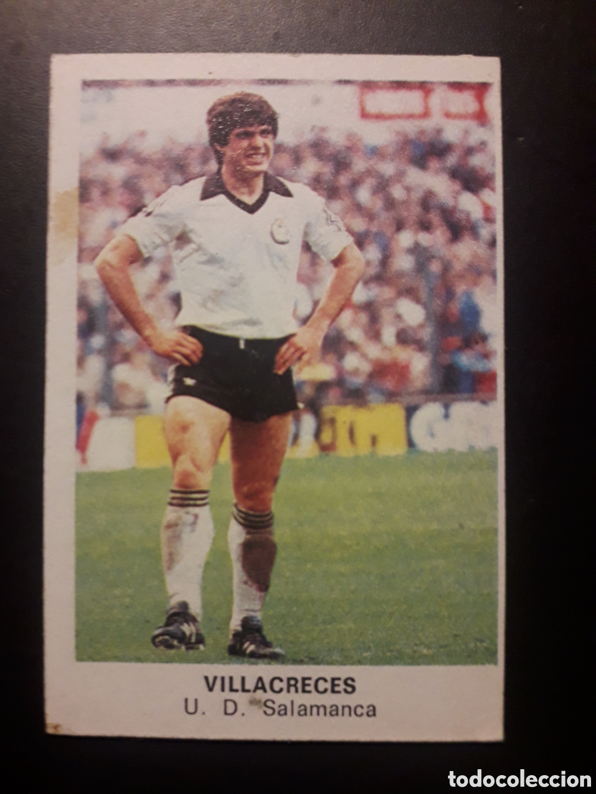 Cromos de F&uacute;tbol: VILLACRECES SALAMANCA ED CANO 1983 1984 83 84 DESPEGADO TRASERA CROP&Aacute;N PEDIDO M&Iacute;NIMO 3&euro;