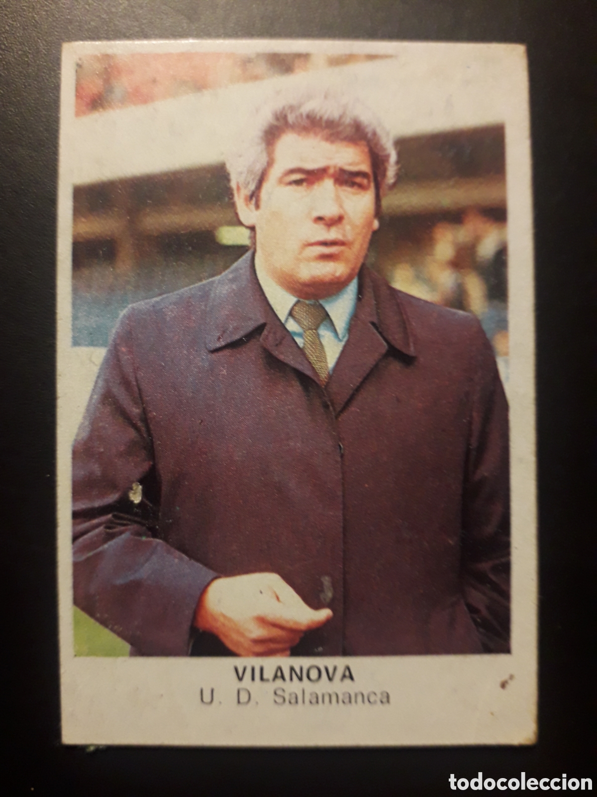 Cromos de F&uacute;tbol: VILANOVA SALAMANCA ED CANO 1983 1984 83 84 DESPEGADO TRASERA CROP&Aacute;N PEDIDO M&Iacute;NIMO 3&euro;