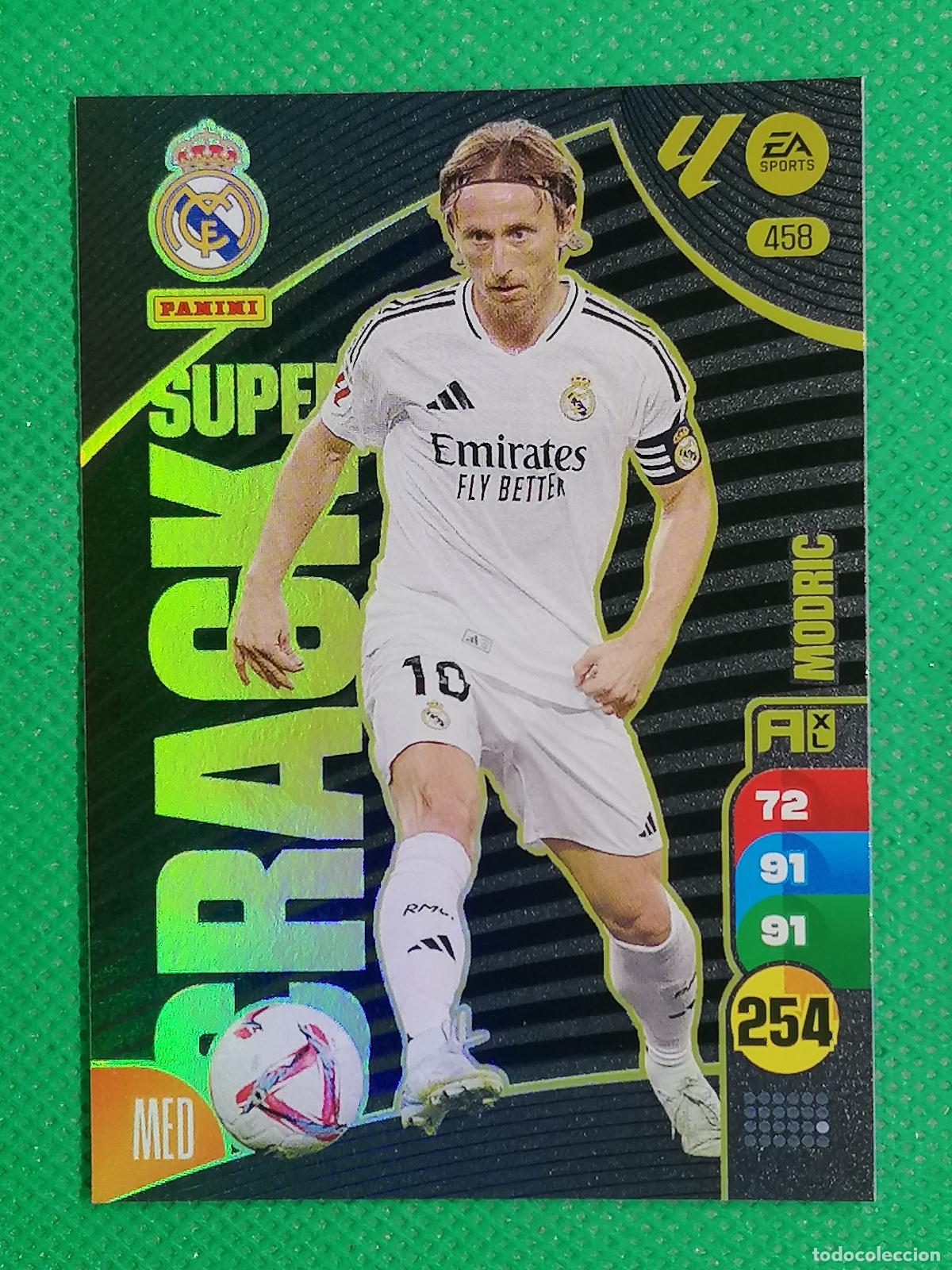 Cromos de F&uacute;tbol: 458 MODRIC REAL MADRID SUPER CRACK ⚽ PANINI LIGA ADRENALYN XL 2024 2025 24 25 ⚽