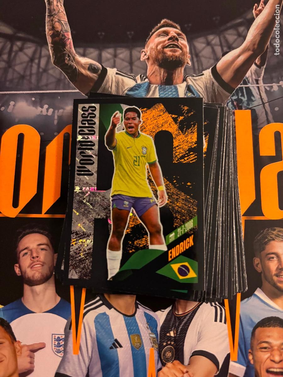 Cromos de Futebol: 371 ENDRICK BRASIL RISING STAR WORLD CLASS 24 25 2024 2025 REAL MADRID - WORLD CLASS