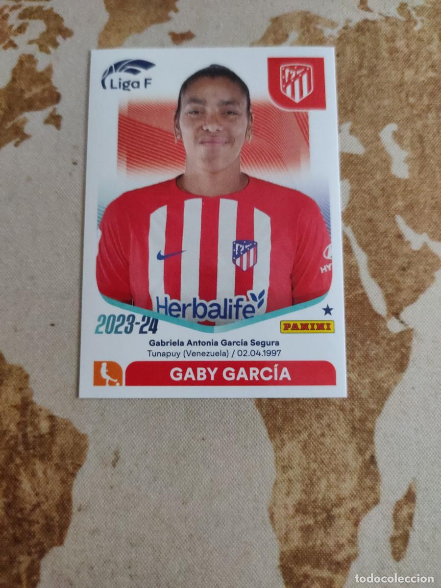 Cromos de F&uacute;tbol: Liga F Atl&eacute;tico de Madrid 33 GABY GARC&Iacute;A 2023-24 23 24