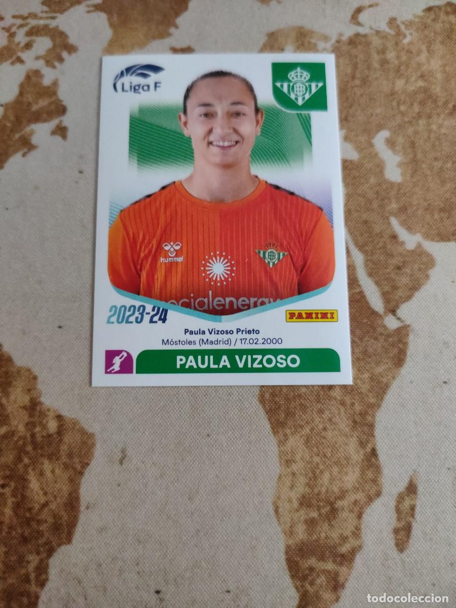 Cromos de f&uacute;tbol: Liga F Betis 64 PAULA VIZOSO 2023-24 23 24