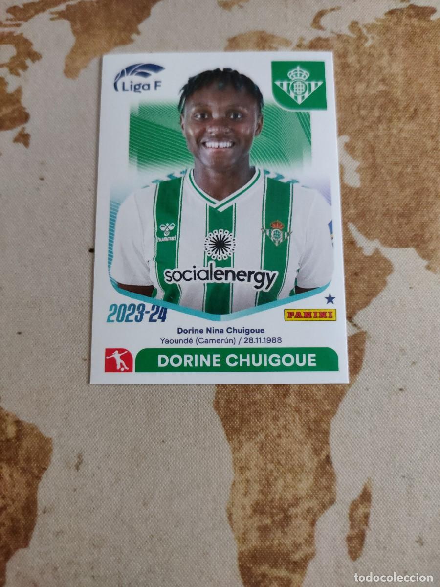 Cartes &agrave; collectionner de Football: Liga F Betis 70 DORINE CHUIGOUE 2023-24 23 24