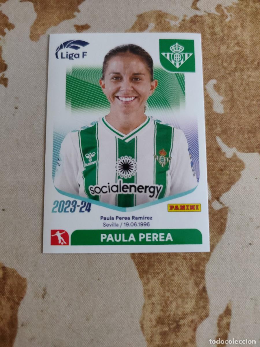 Cromos de F&uacute;tbol: Liga F Betis 71 PAULA PEREA 2023-24 23 24