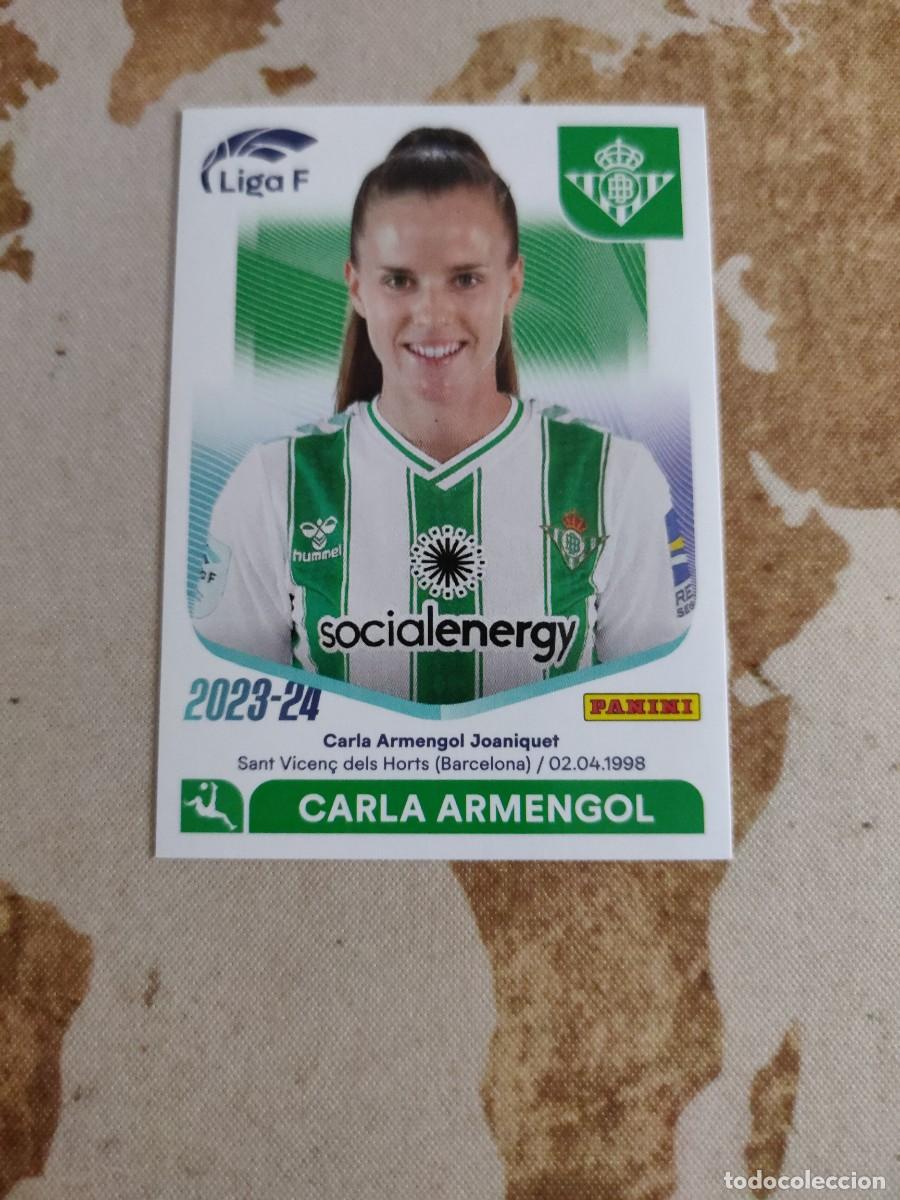 Cromos de F&uacute;tbol: Liga F Betis 77 CARLA ARMENGOL 2023-24 23 24