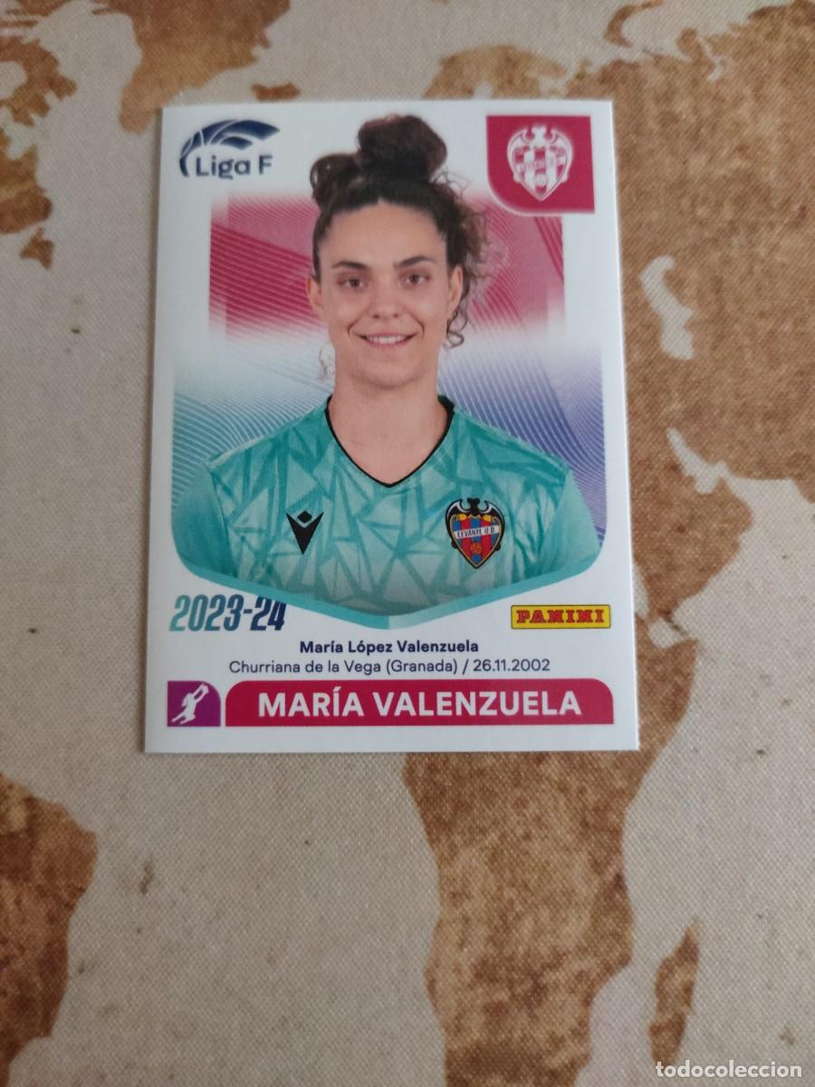 Figurine di Calcio: Liga F Levante 165 MARIA VALENZUELA 2023-24 23 24