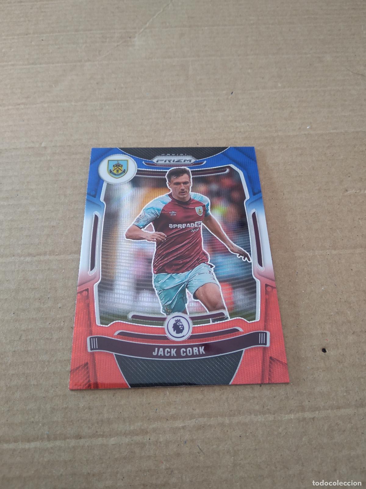 Figurine di Calcio: 71 JACK CORK AZUL ROJO BURNLEY CROMO FUTBOL PANINI PRIZM PREMIER LEAGUE 21-22 LIGA 2021-2022