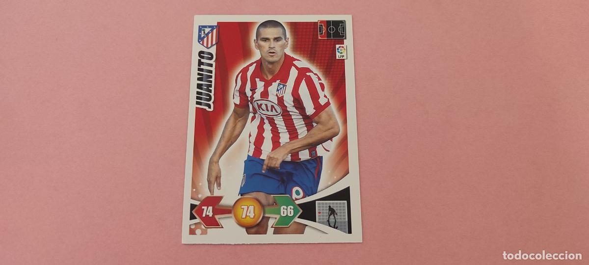 Figurine di Calcio: TRADING CARD FUTBOL JUANITO ATLETICO DE MADRID LIGA ADRENALYN XL 2009-2010/09-10 PANINI