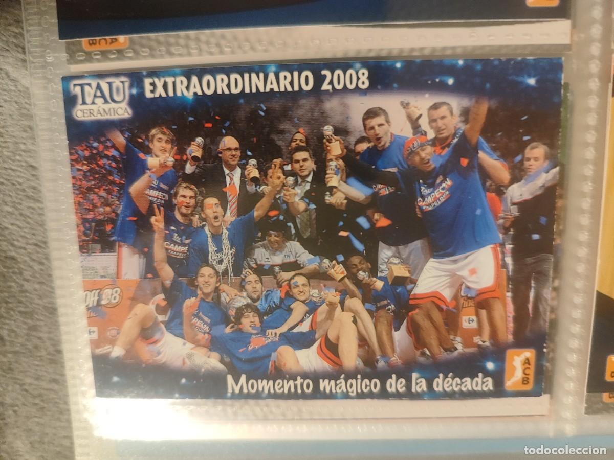 Cromos de Futebol: 270 ACB 08 09 PANINI MOMENTO M&Aacute;GICO - TAU CER&Aacute;MICA -- 2008 2009 LIGA ENDESA