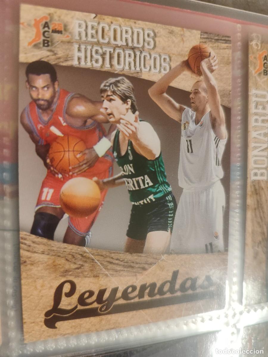 Cromos de Futebol: 335 ACB 08 09 PANINI R&Eacute;CORDS HIST&Oacute;RICOS - LEYENDAS -- 2008 2009 LIGA ENDESA