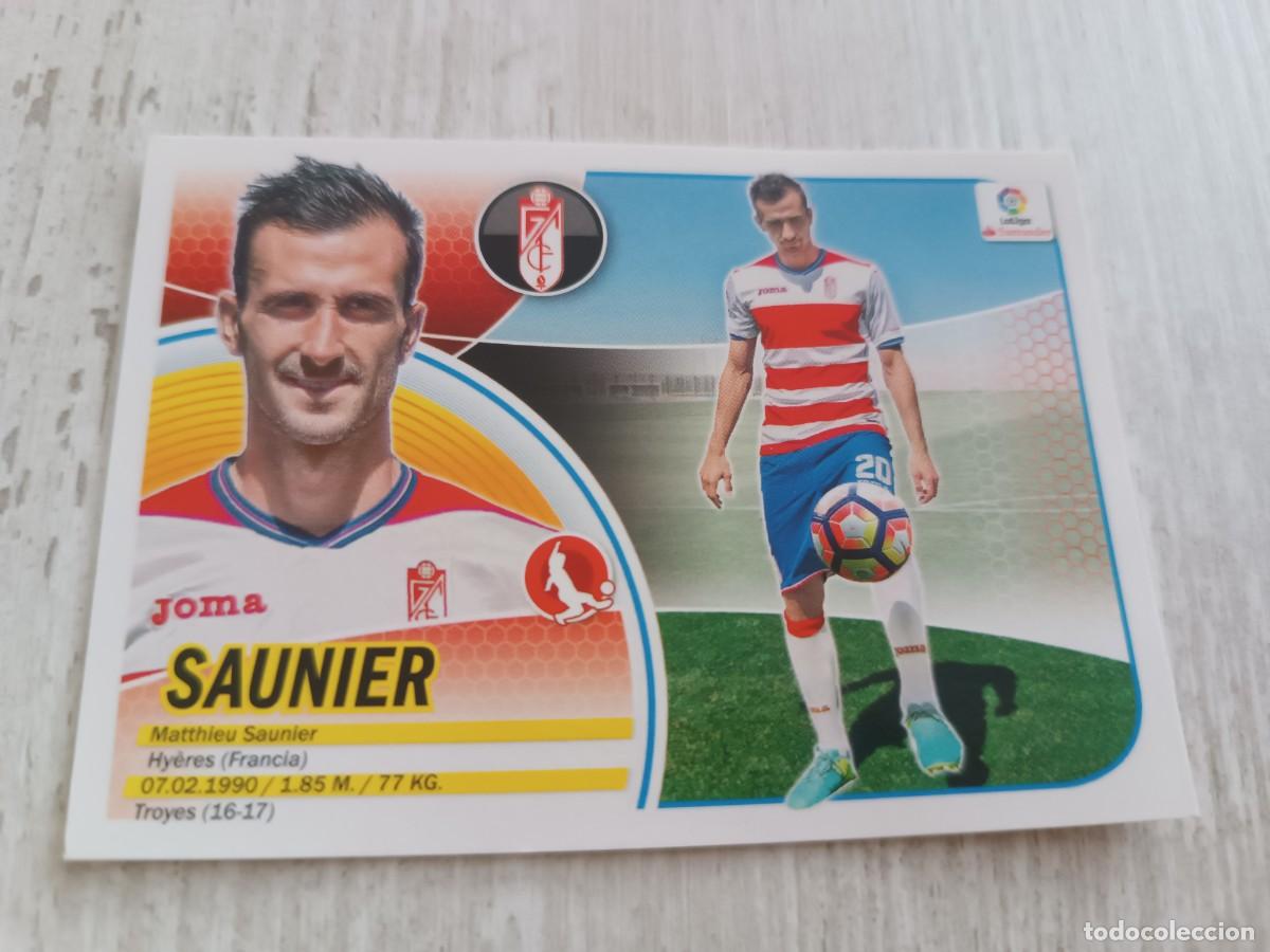 Cromos de f&uacute;tbol: SAUNIER COLOCA LIGA ESTE 2016 2017 16 17. NUNCA PEGADO.