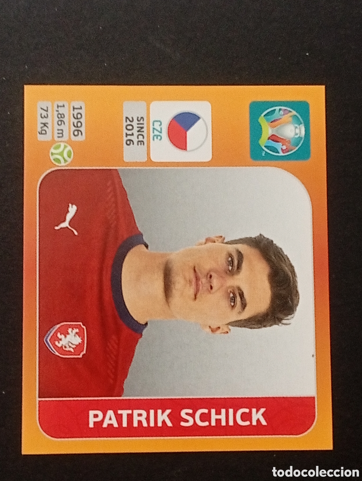Cromos de f&uacute;tbol: 399 PATRICK SCHICK CZCHIA CHECA EURO 2020 TOURNAMENT EUROCOPA PANINI CROMO TOPPS CROMOS STICKER