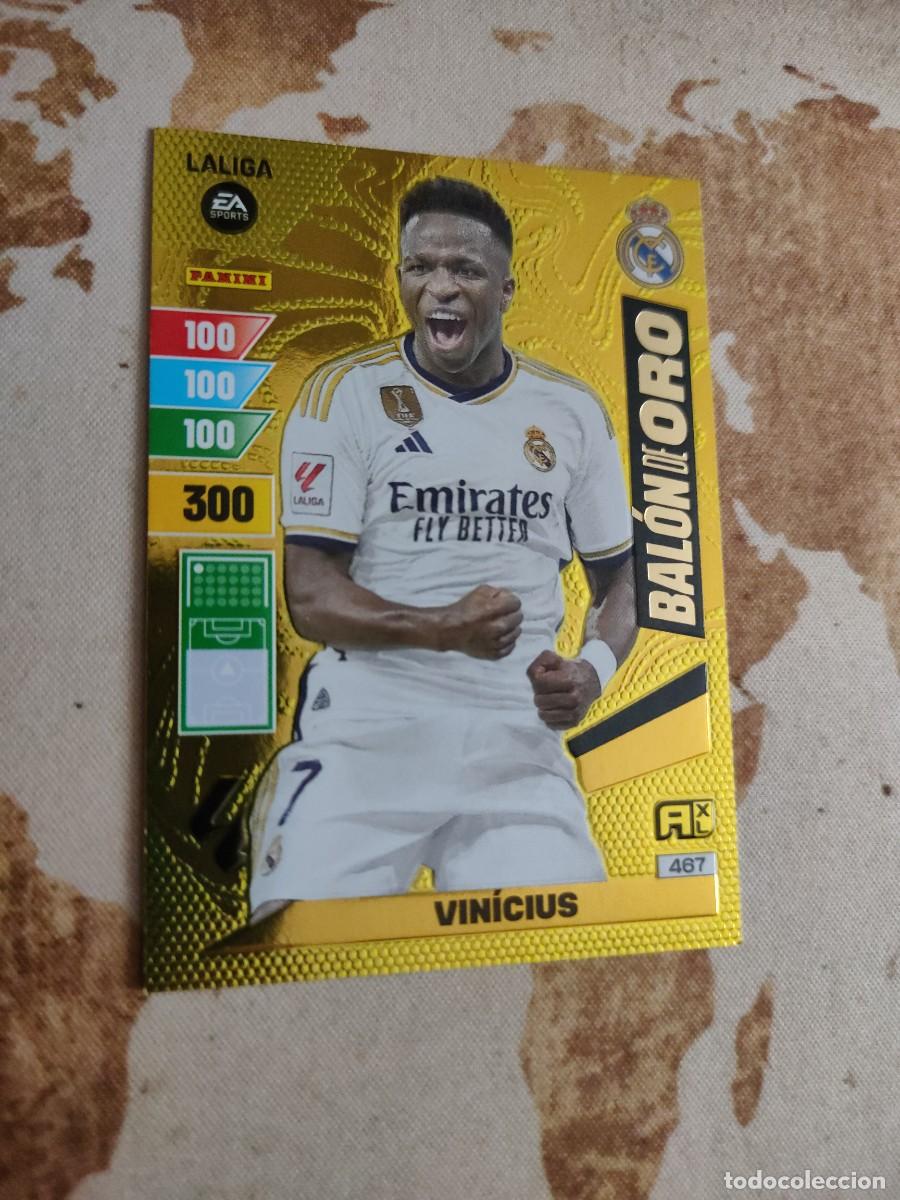 Cromos de F&uacute;tbol: Adrenalyn XL Bal&oacute;n de Oro 467 VINICIUS 2023-24 23 24