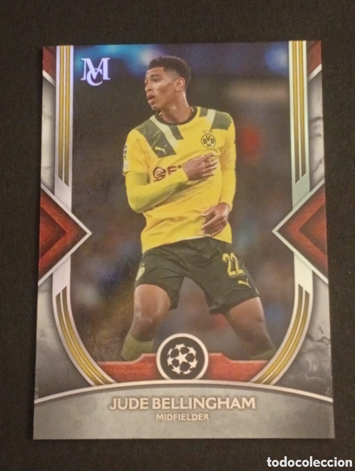Figurine di Calcio: 22 BELLINGHAM BORUSSIA TOPPS MUSEUM 2022 2023 22 33 CROMO CARD MEGACRACKS PARALELA ADRENALYN