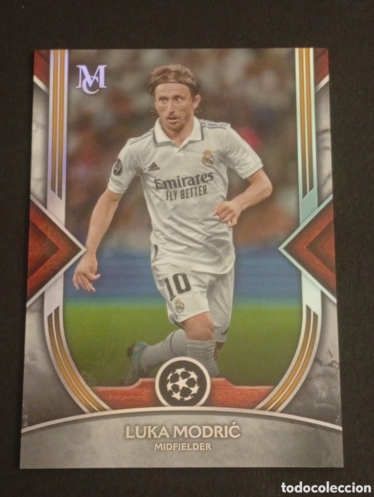 Cromos de F&uacute;tbol: 55 LUKA MODRIC REAL MADRID CROACIA TOPPS MUSEUM 2022 2023 22 33 CROMO CARD PANINI DONRUSS SCORE