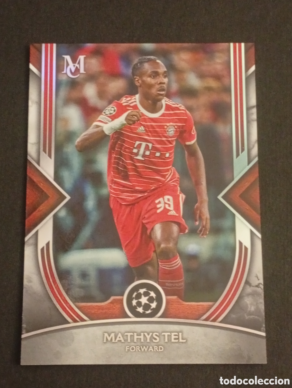 Figurine di Calcio: 49 MATHYS TEL BAYERN MUNCHEN TOPPS MUSEUM 2022 2023 22 33 CROMO CARD MEGACRACKS MERLIN PARALELA