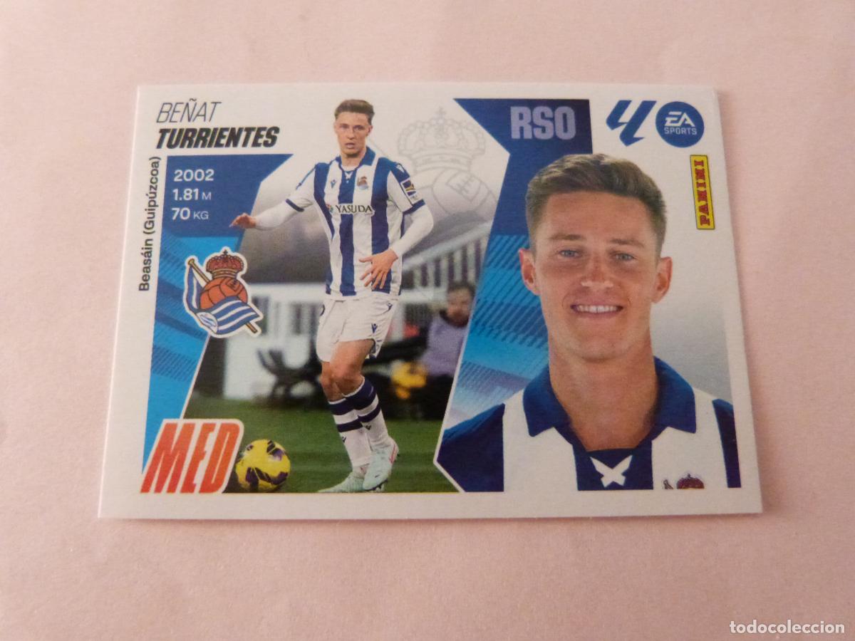Cromos de f&uacute;tbol: CROMO FUTBOL TURRIENTES REAL SOCIEDAD SIN PEGAR N&ordm; 11 LIGA ESTE 2025-2026/25-26 PANINI