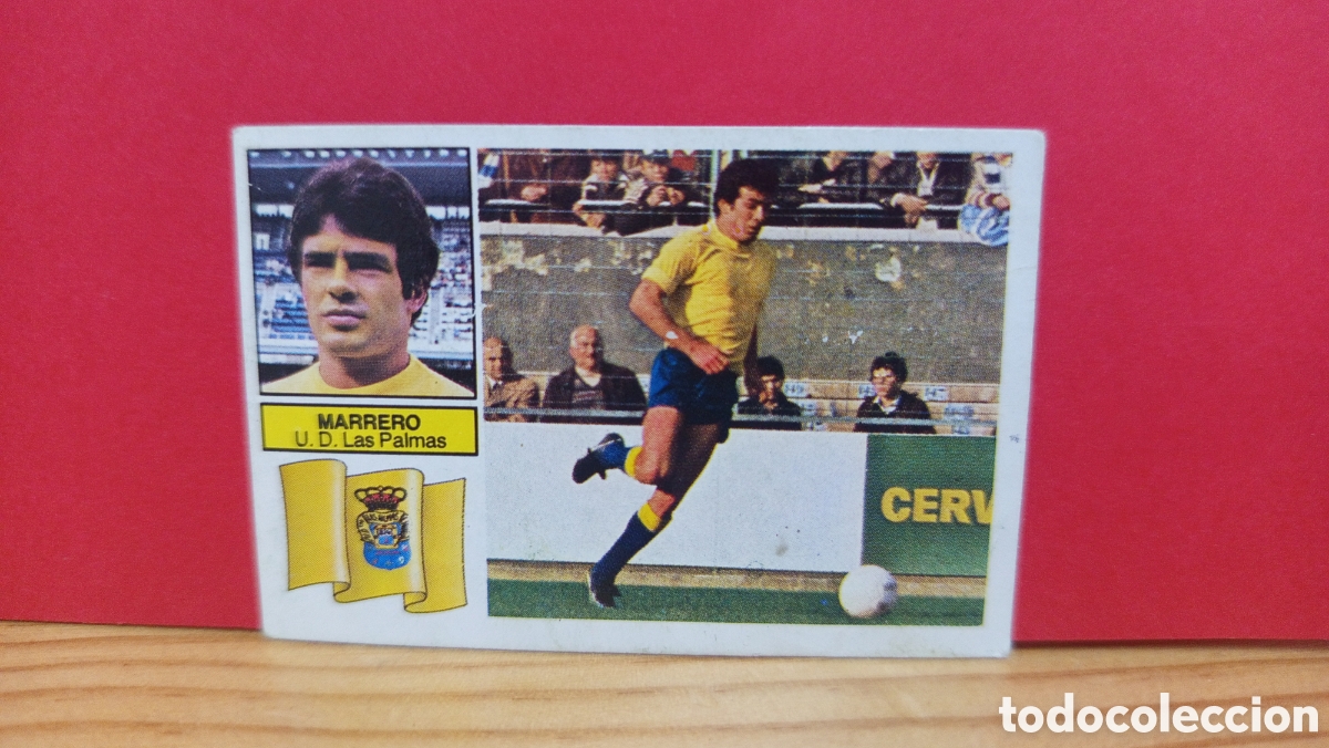 Cromos de F&uacute;tbol: ❇️ CROMO STICKER MARRERO UD LAS PALMAS LIGA 82 83 1982 1983 EDICIONES ESTE, SIN PEGAR ❇️