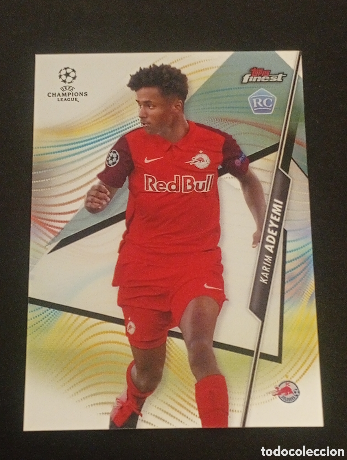 Fu&szlig;ball-Sticker: 93 rookie ADEYEMI SALZBURG GERMANY TOPPS FINEST CHROME 2020 2021 20 21 CROMOS CARDS MEGACRACKS