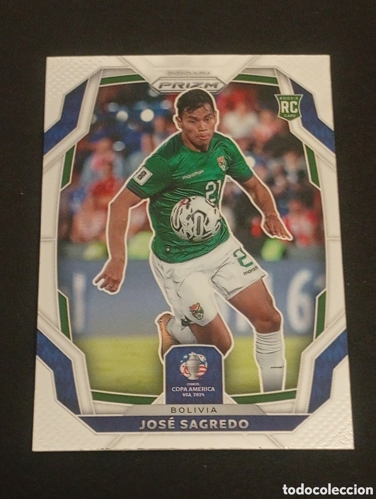 Figurine di Calcio: 19 rookie JOSE SAGREDO BOLIVIA PANINI PRIZM CONMEBOL COPA AMERICA 2024 CROMOS CARD TOPPS CHROME
