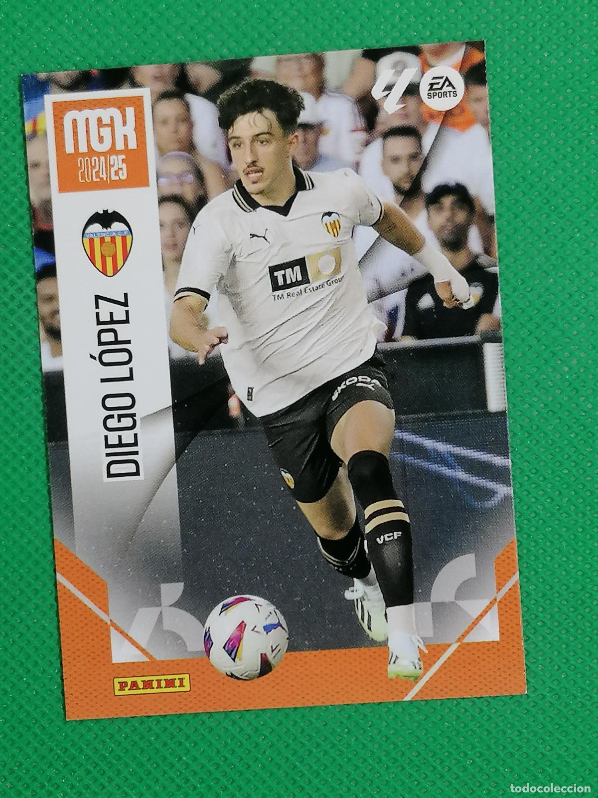 Cromos de Futebol: 341 DIEGO LOPEZ VALENCIA ⚽ PANINI LIGA MEGACRACKS 24 25 2024 2025 ⚽