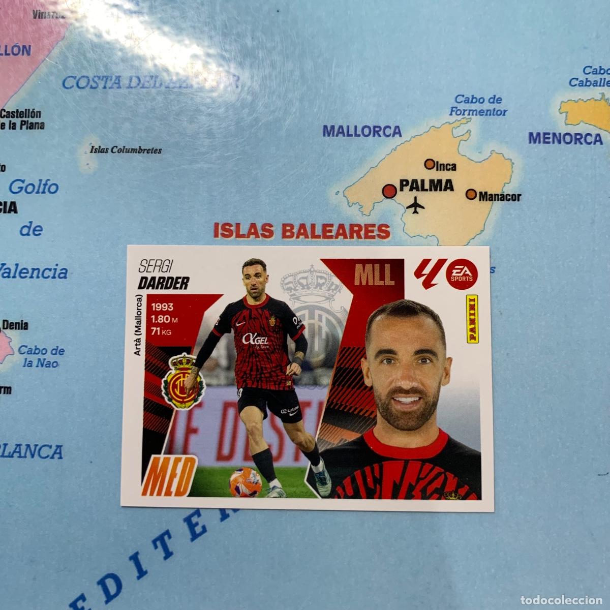 Cromos de f&uacute;tbol: Darder n&uacute;mero 13 del Mallorca cromo liga este 25-26 2025-2026