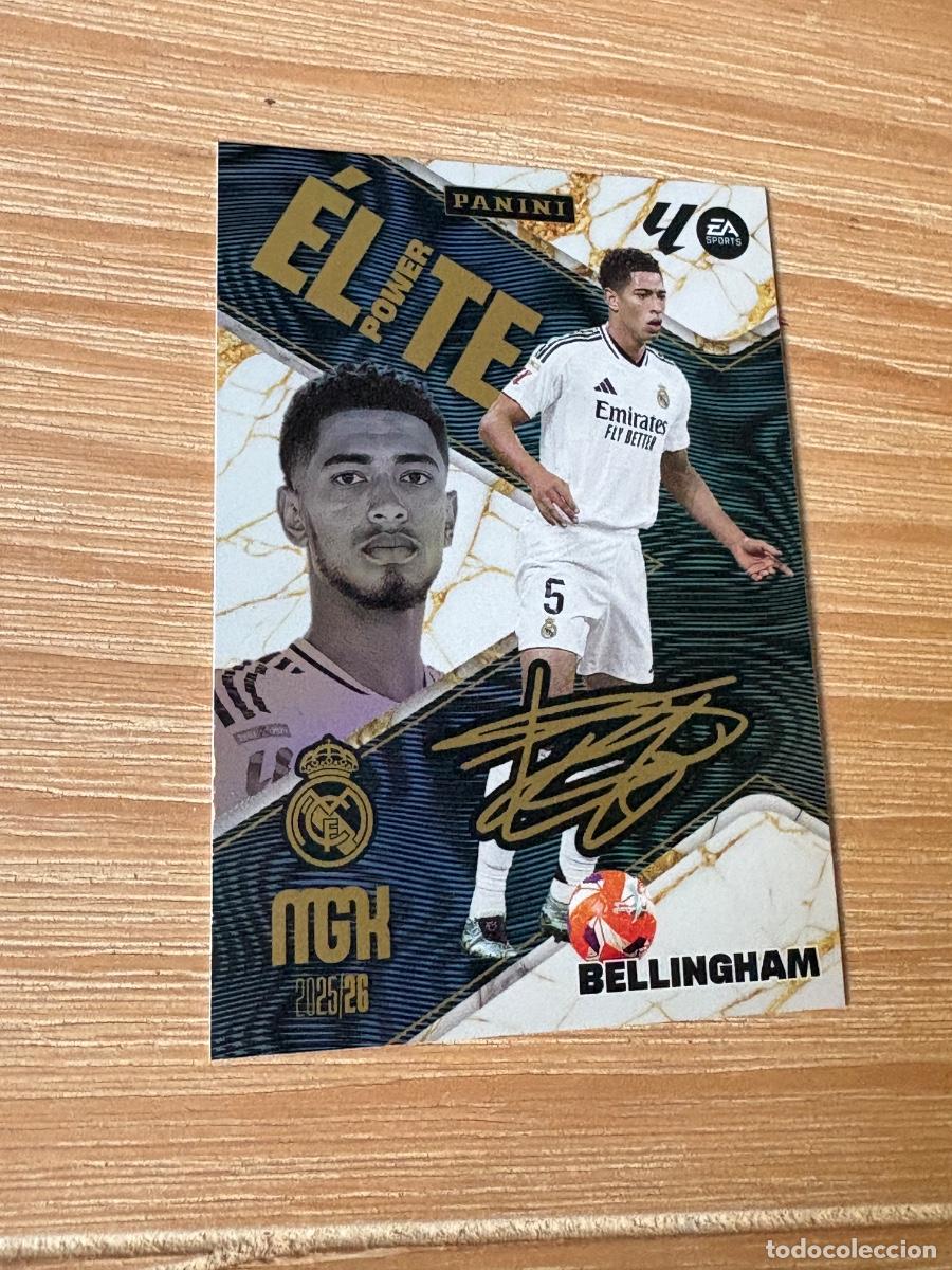 Cromos de f&uacute;tbol: 5. CROMO MEGACRACKS MGK 2025 2026 25 26 PANINI BELLINGHAM N P1 ELITE POWER PARALELA