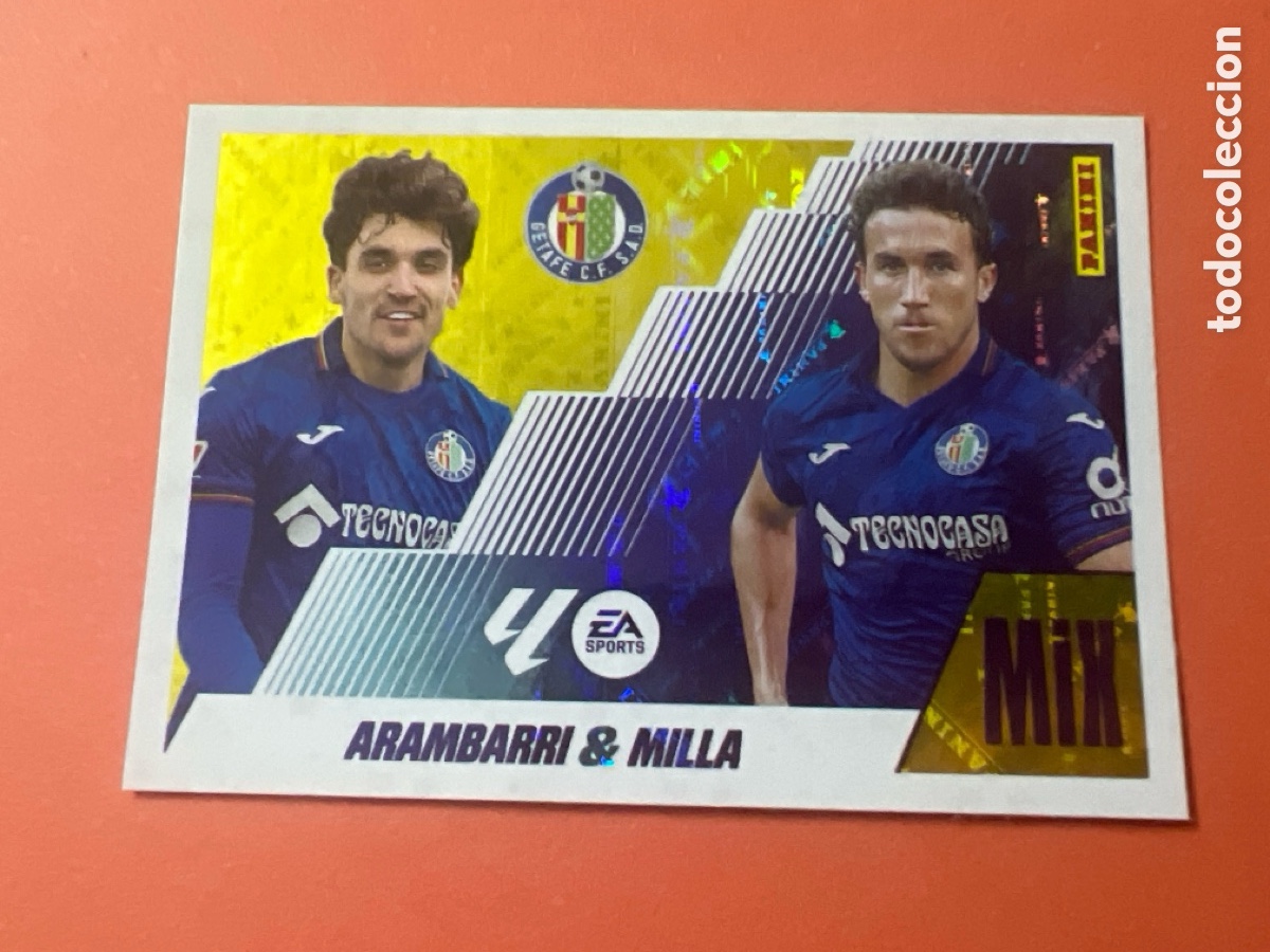 Figurine di Calcio: E294. liga este 2025 2026 25 26 nuevo mix n&ordm; 2 getafe arambarri/milla