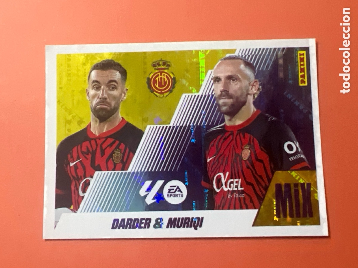 Cartes &agrave; collectionner de Football: E336. liga este 2025 2026 25 26 nuevo mix n&ordm; 5 mallorca darder / muriqi