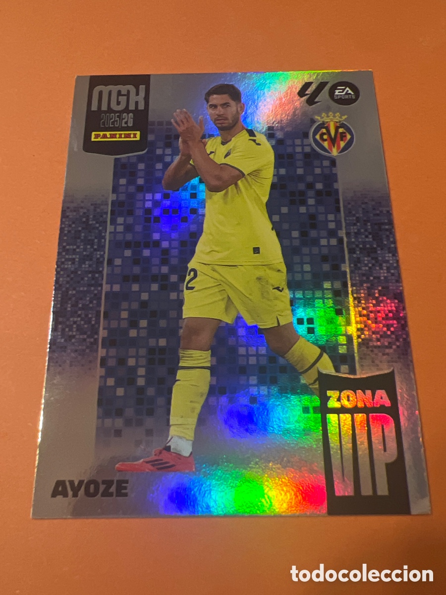 Cartes &agrave; collectionner de Football: E373. Ayoze 388 Villarreal Zona Vip Megacracks 2025/26 MGK 25-26