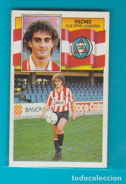 Cromos de f&uacute;tbol: EDICIONES ESTE 1990 1991 90 91 CD LOGRO&Ntilde;ES VILCHES - Foto 1