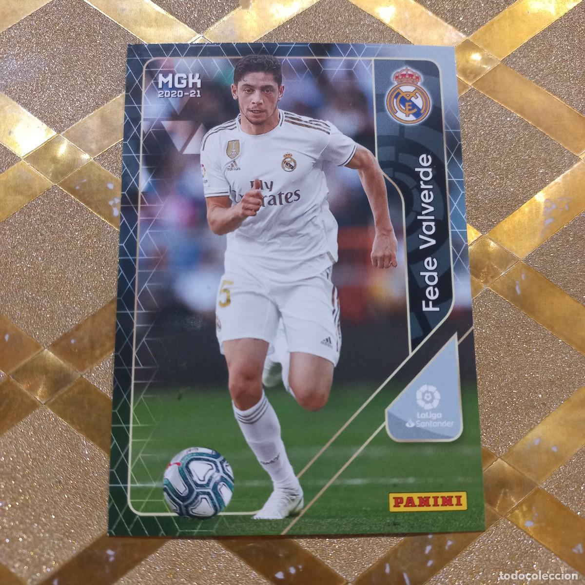 Cromos de Futebol: CROMO DE FUTBOL FEDE VALVERDE REAL MADRID NUMERO 229 MGK 2020 2021 MEGACRACKS PANINI &iexcl;
