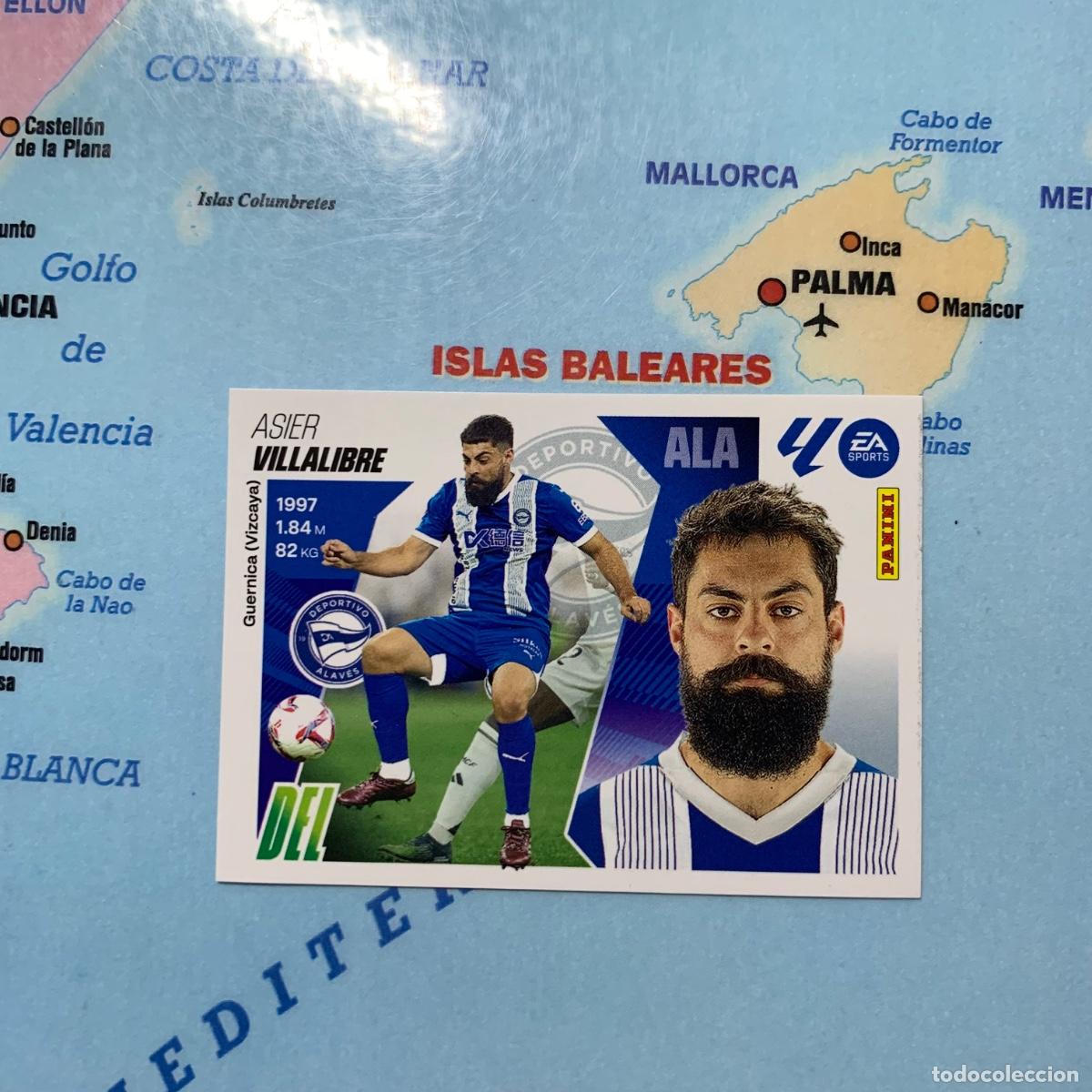 Cromos de f&uacute;tbol: Villalibre n&uacute;mero 20 del Alav&eacute;s cromo liga este 25-26 2025-2026