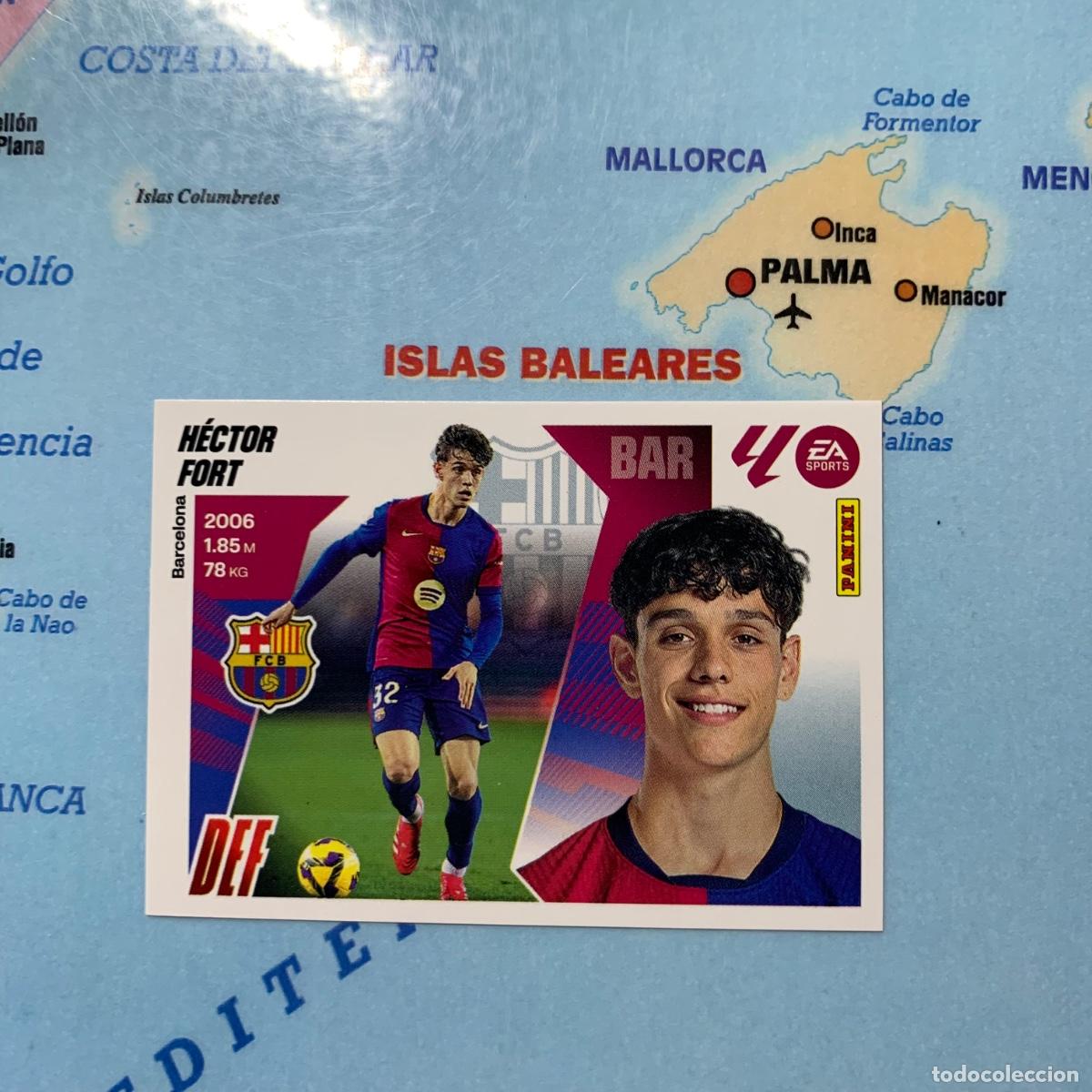 Cartes &agrave; collectionner de Football: Hector Font n&uacute;mero 9B del Barcelona cromo liga este 25-26 2025-2026