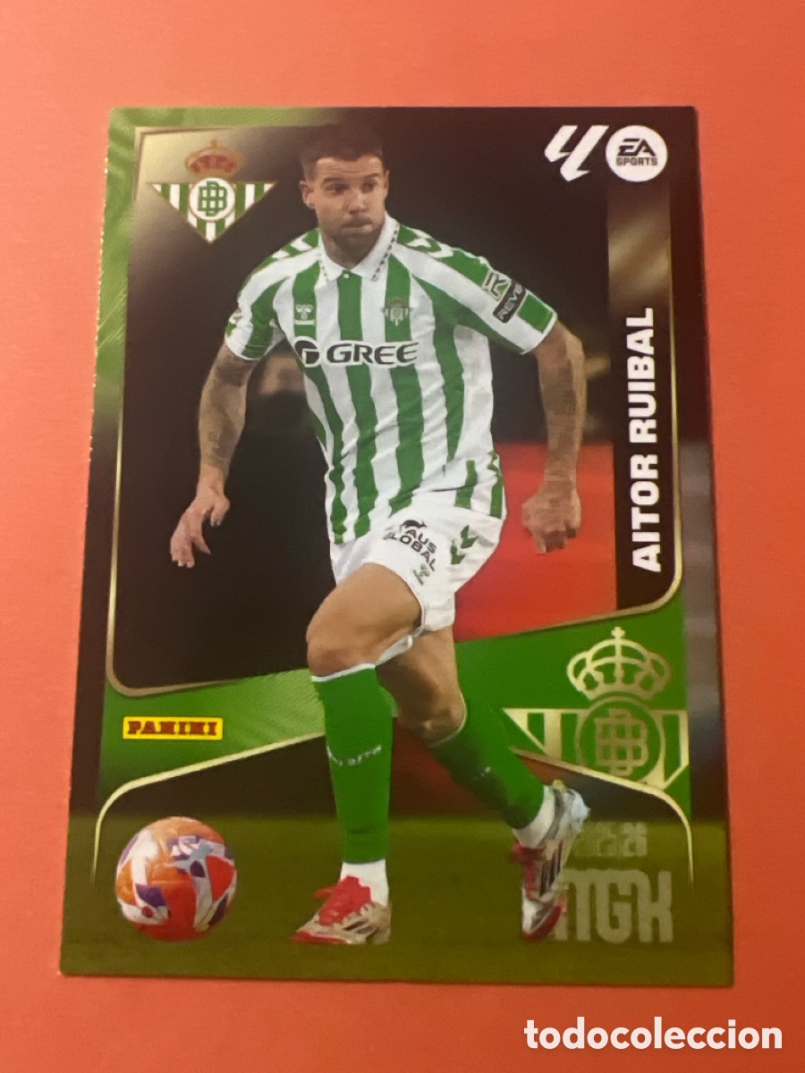 Fu&szlig;ball-Sticker: E481. Aitor Ruibal 94 Betis Megacracks 2025/26 MGK 25-26