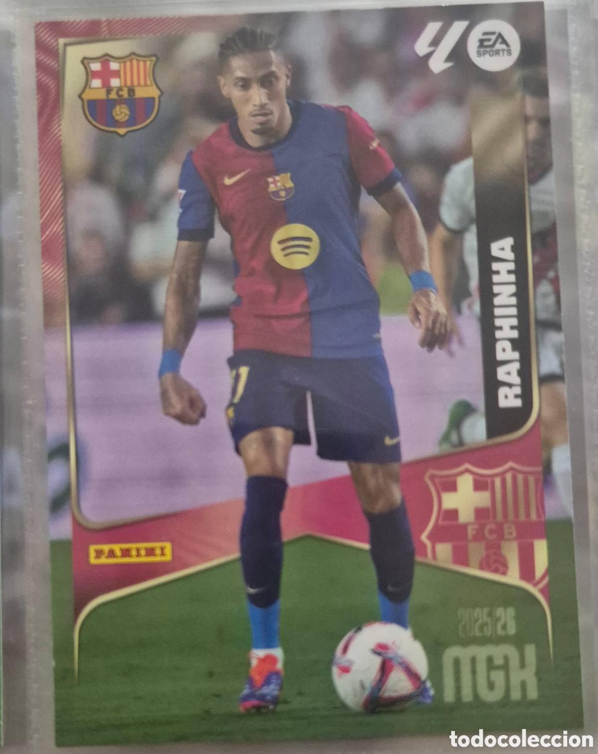 Cromos de Futebol: 90 Raphina barcelona megacracks 25 26