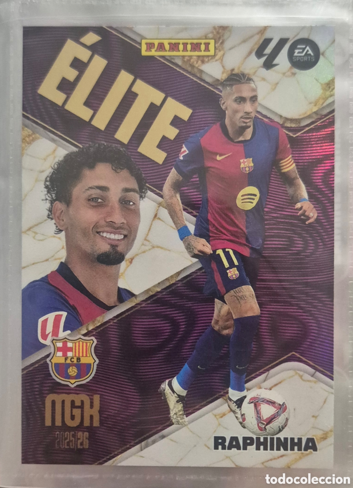 Fu&szlig;ball-Sticker: 16 Raphina barcelona elite megacracks 25 26