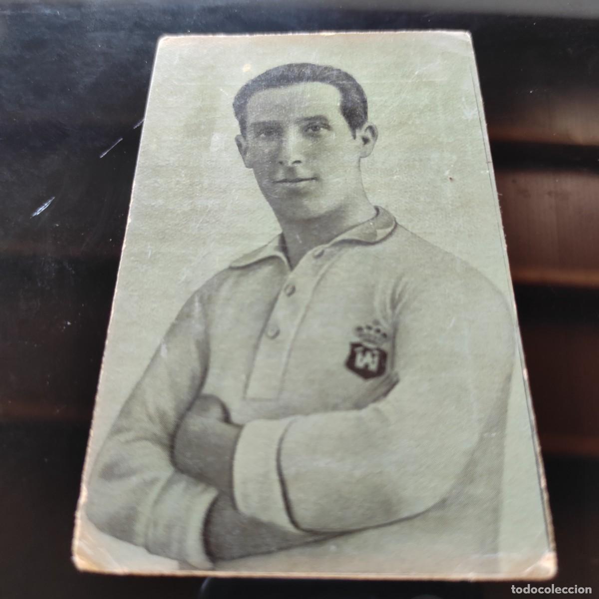 Cromos de f&uacute;tbol: Muy antiguo Cromo futbol los notables l FOOT BALL Echeveste a&ntilde;os 20