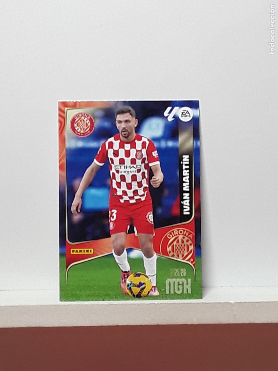 Cromos de f&uacute;tbol: MEGACRACKS 2025 2026 MGK 25 26 ALBUM PANINI LIGA N 193 GIRONA IVAN MARTIN