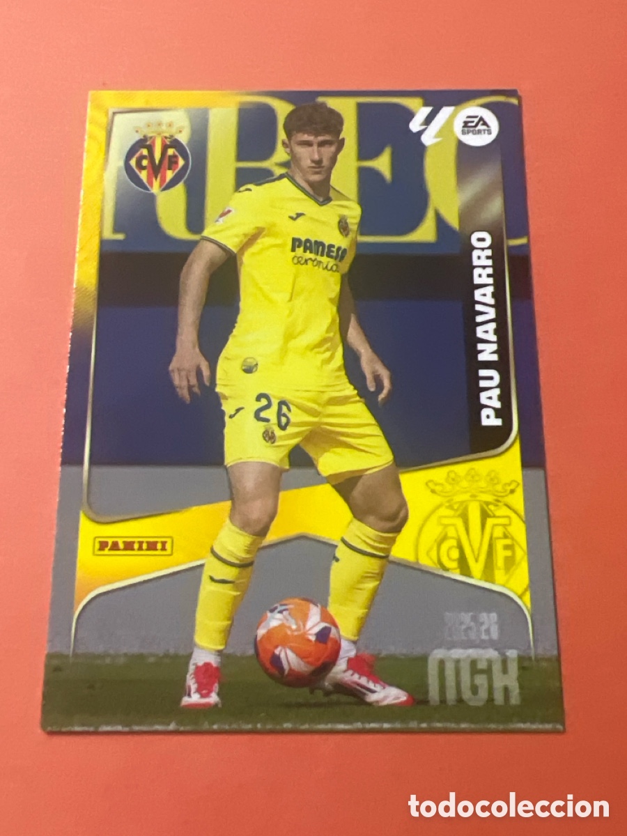 Cartes &agrave; collectionner de Football: E696. Pau Navarro 364 Villarreal Megacracks 2025/26 MGK 25-26