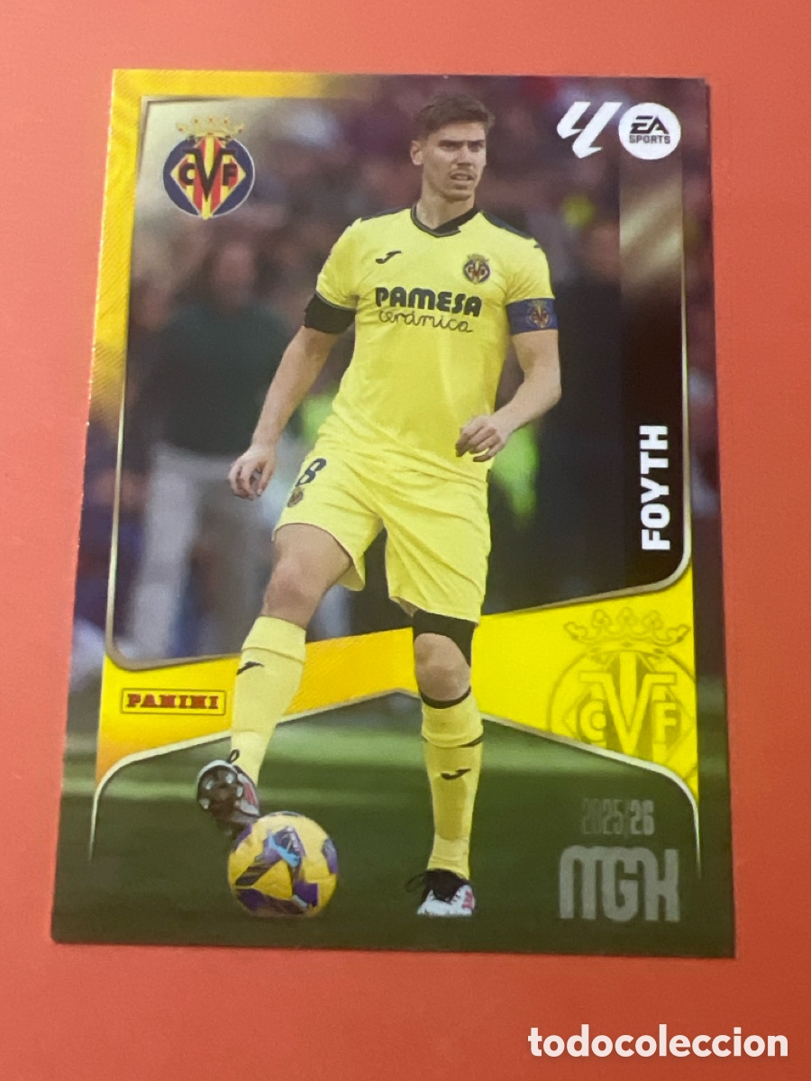 Cromos de Futebol: E698. Foyth 365 Villarreal Megacracks 2025/26 MGK 25-26