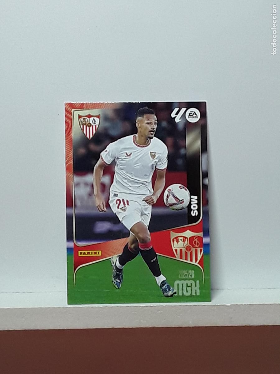 Cartes &agrave; collectionner de Football: MEGACRACKS 2025 2026 MGK 25 26 ALBUM PANINI LIGA N 335 SEVILLA SOW