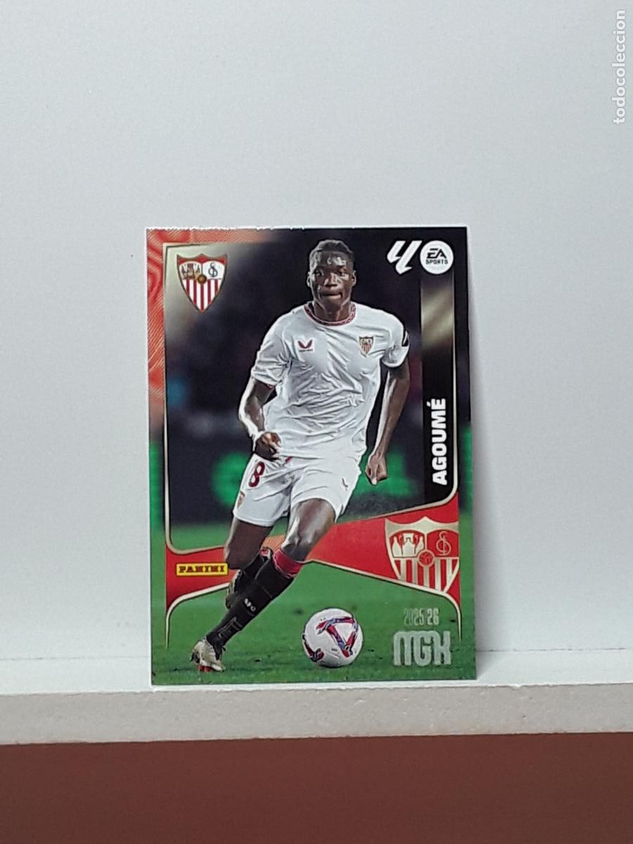 Cartes &agrave; collectionner de Football: MEGACRACKS 2025 2026 MGK 25 26 ALBUM PANINI LIGA N 336 SEVILLA AGOUME