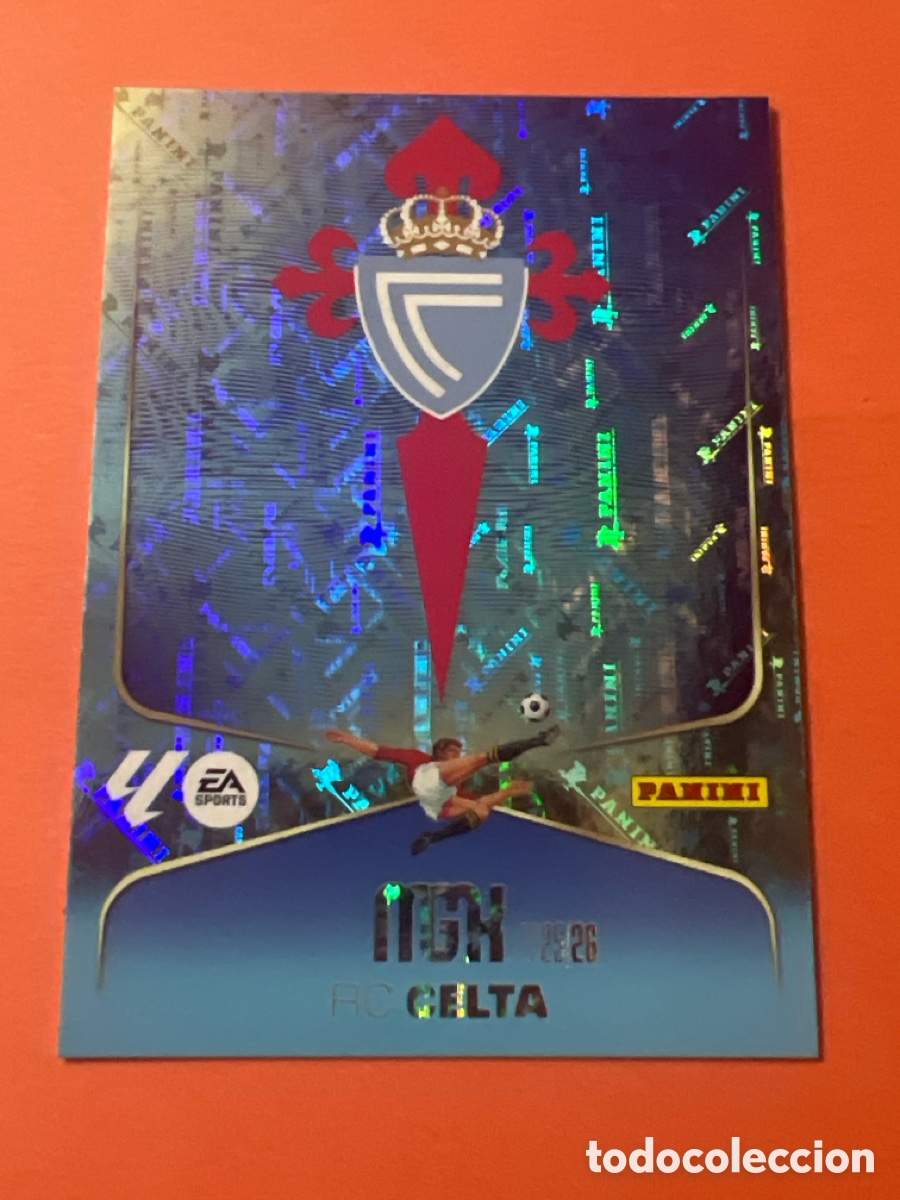 Fu&szlig;ball-Sticker: E872. Escudo 109 Celta Megacracks 2025/26 MGK 25-26