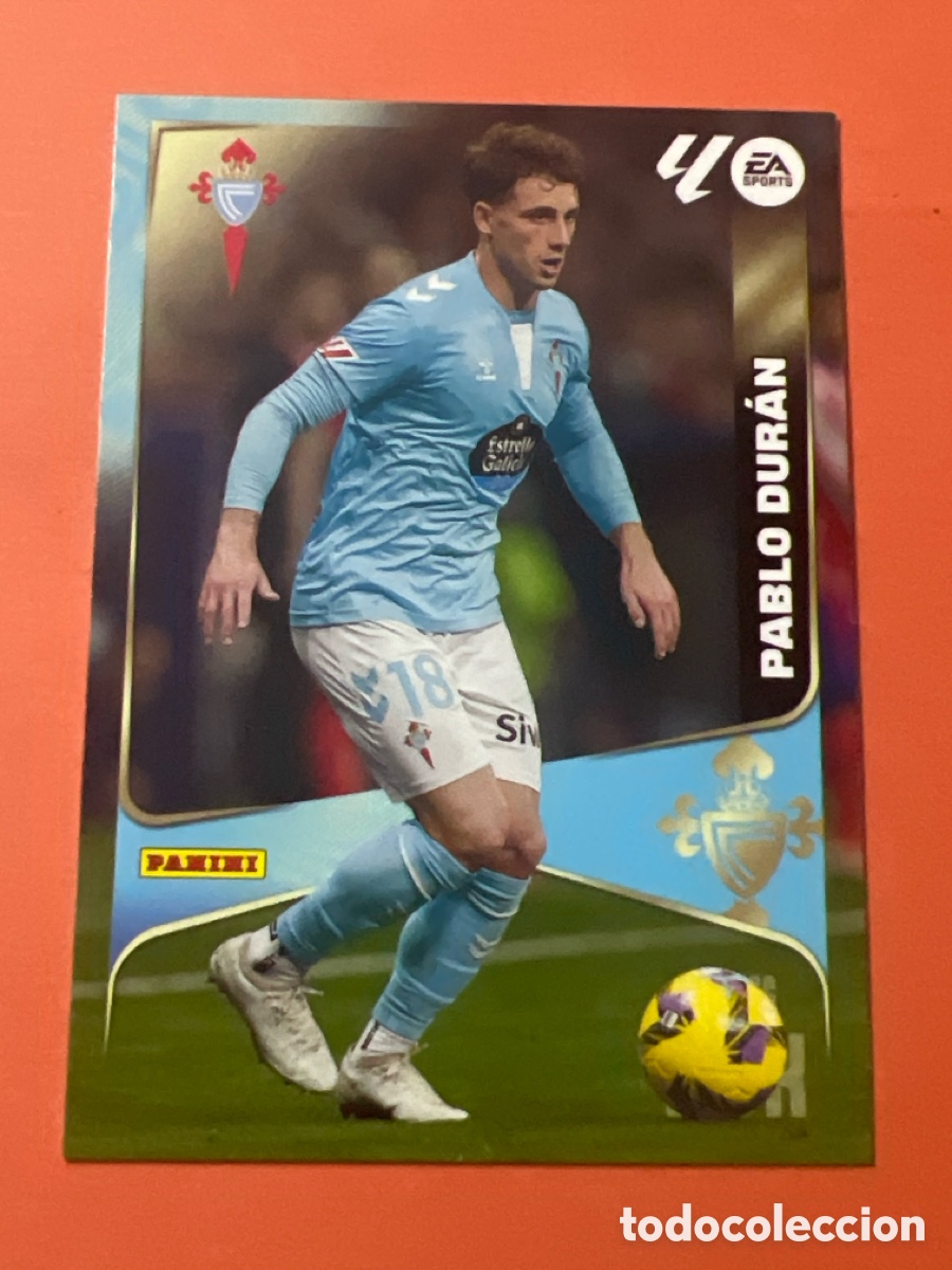 Cromos de f&uacute;tbol: E879. 124 PABLO DURAN | RC CELTA 2025 2026 MEGACRACKS LALIGA PANINI 25 26 MGK