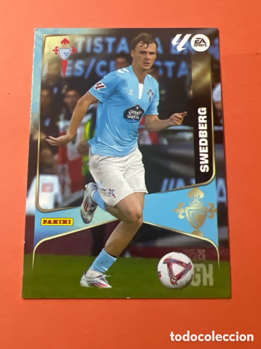 Figurine di Calcio: E880. 125 SWDBERG | RC CELTA 2025 2026 MEGACRACKS LALIGA PANINI 25 26 MGK