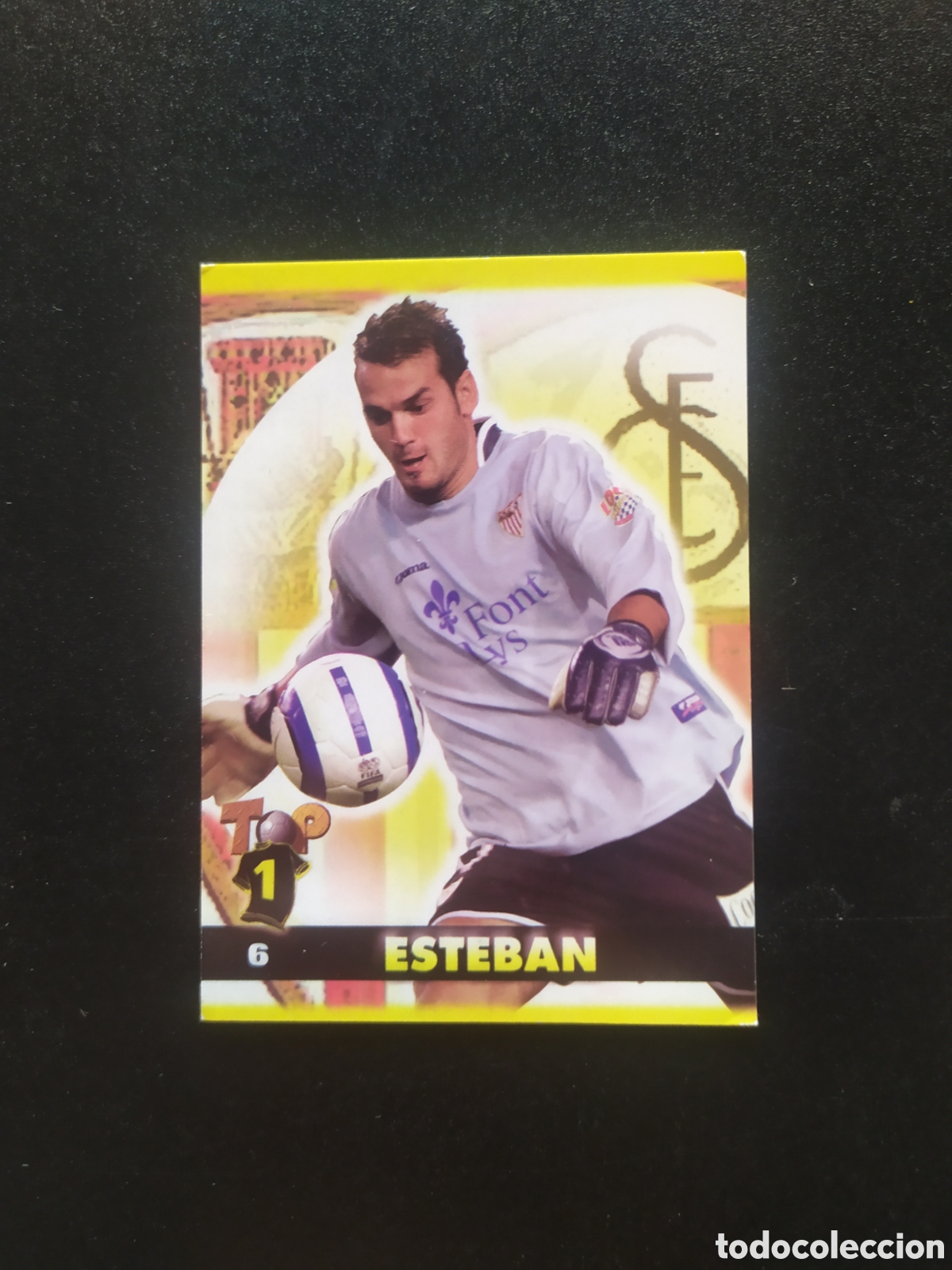 Cromos de Futebol: Mundicromo top Liga 2004 2005 04 05 Esteban mate n&deg; 6 Sevilla