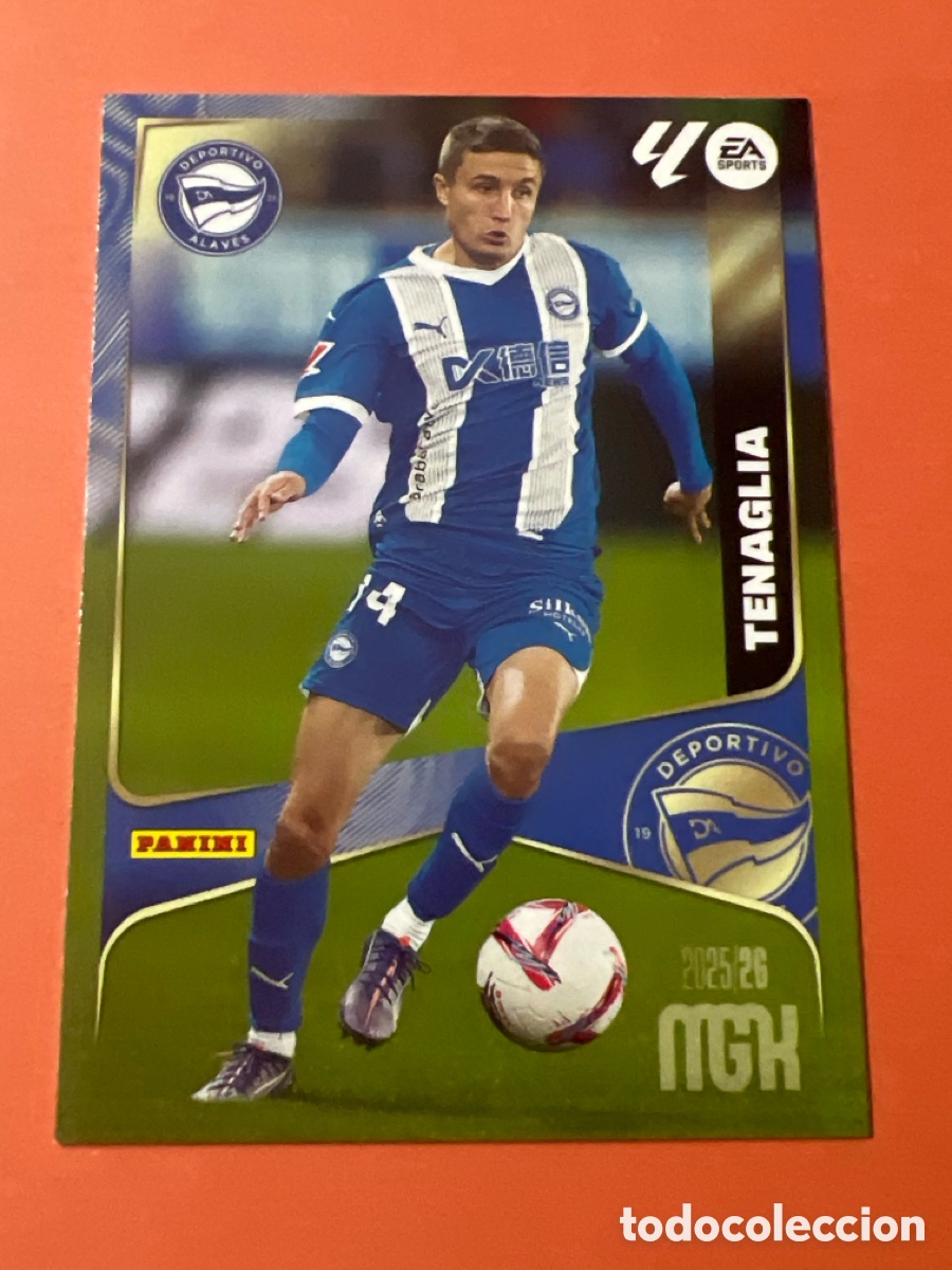 Figurine di Calcio: E958. Tenaglia 22 Alav&eacute;s Megacracks 2025/26 MGK 25-26