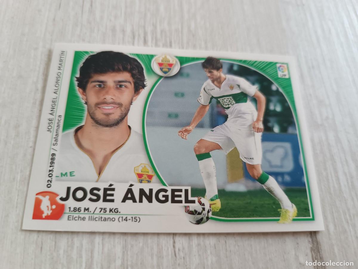 Cromos de f&uacute;tbol: JOSE &Aacute;NGEL COLOCA LIGA ESTE 2014 2015 14 15. NUNCA PEGADO.