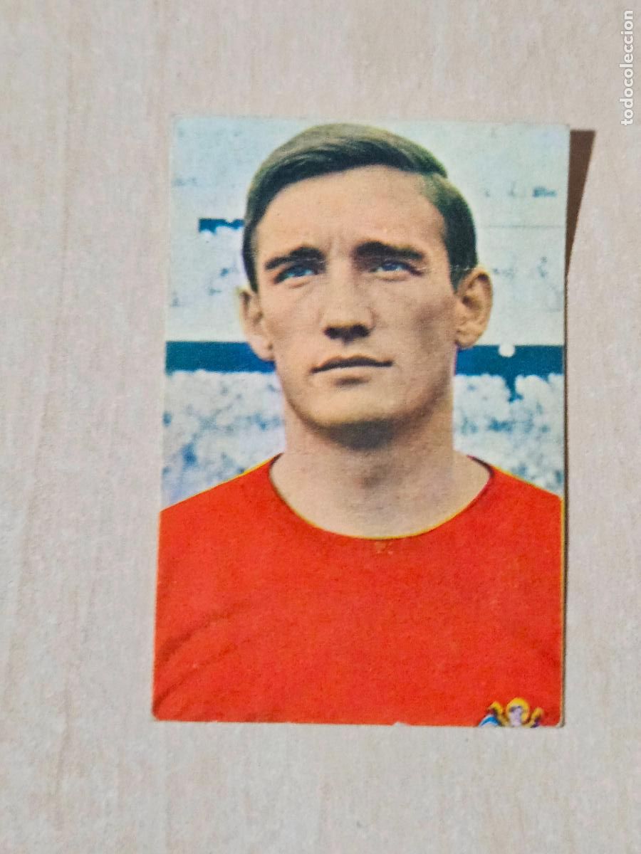 Cartes &agrave; collectionner de Football: 16 ZOCO - SELECCION NACIONAL ESPA&Ntilde;A - RUIZ ROMERO 1967 1968 FUTBOL 67 68 - CROMO RECUPERADO